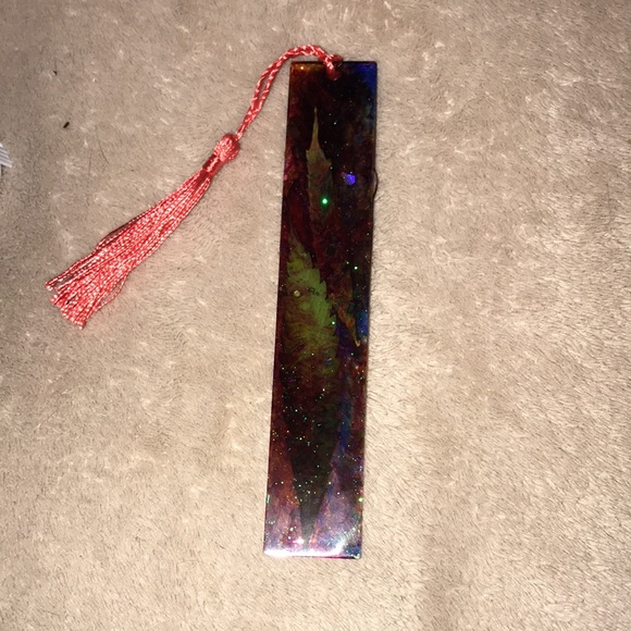 Custom epoxy resin bookmark New - Picture 2 of 3